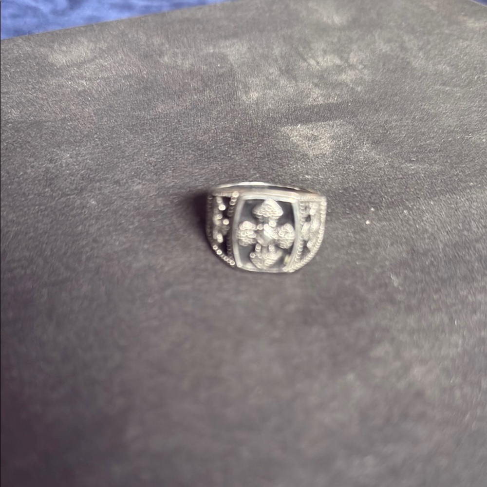Elegant Silver Men's Ring
